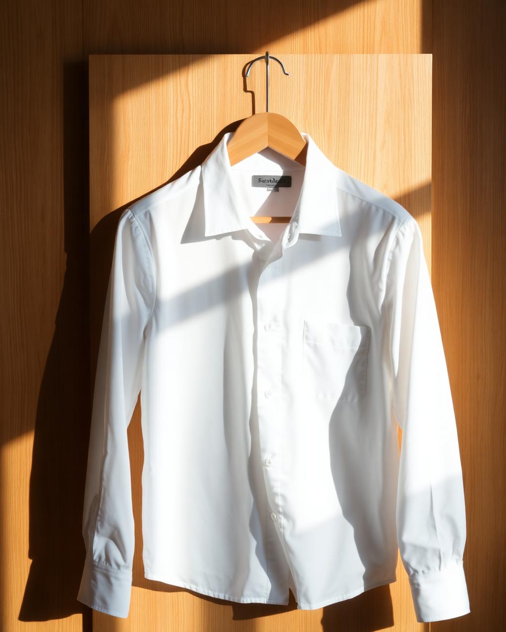 Crisp white shirt